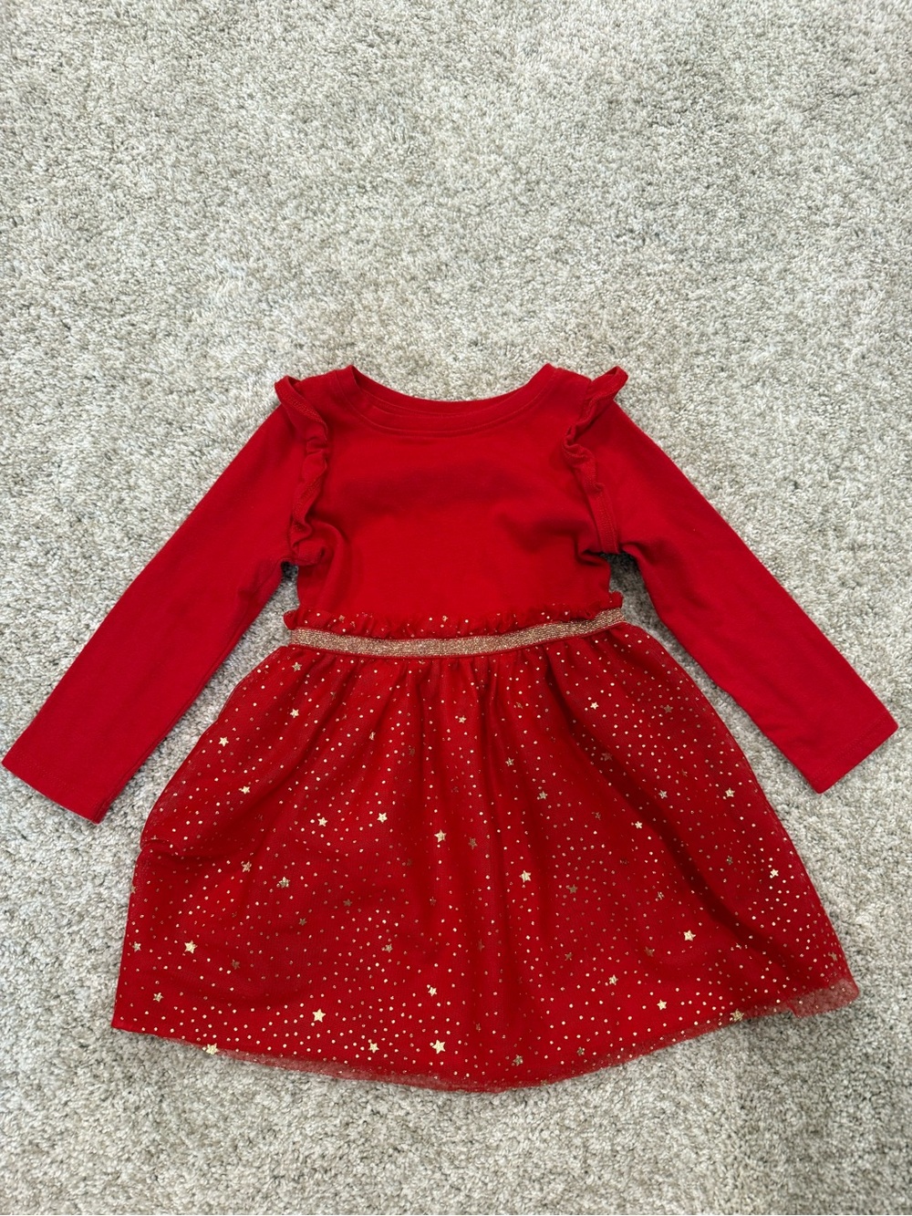 Cat & Jack Red Dress - 2T